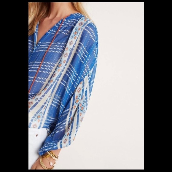 SOLD ON CROSS POST NWT Anthro blouse, sz S - Picture 4 of 11